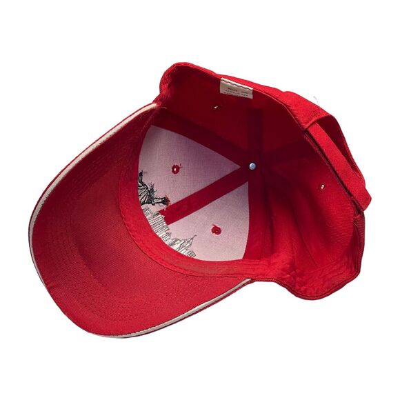 I Love New York City Red Wool Unisex One Size Embroidered Baseball Hat Cap - Picture 6 of 6